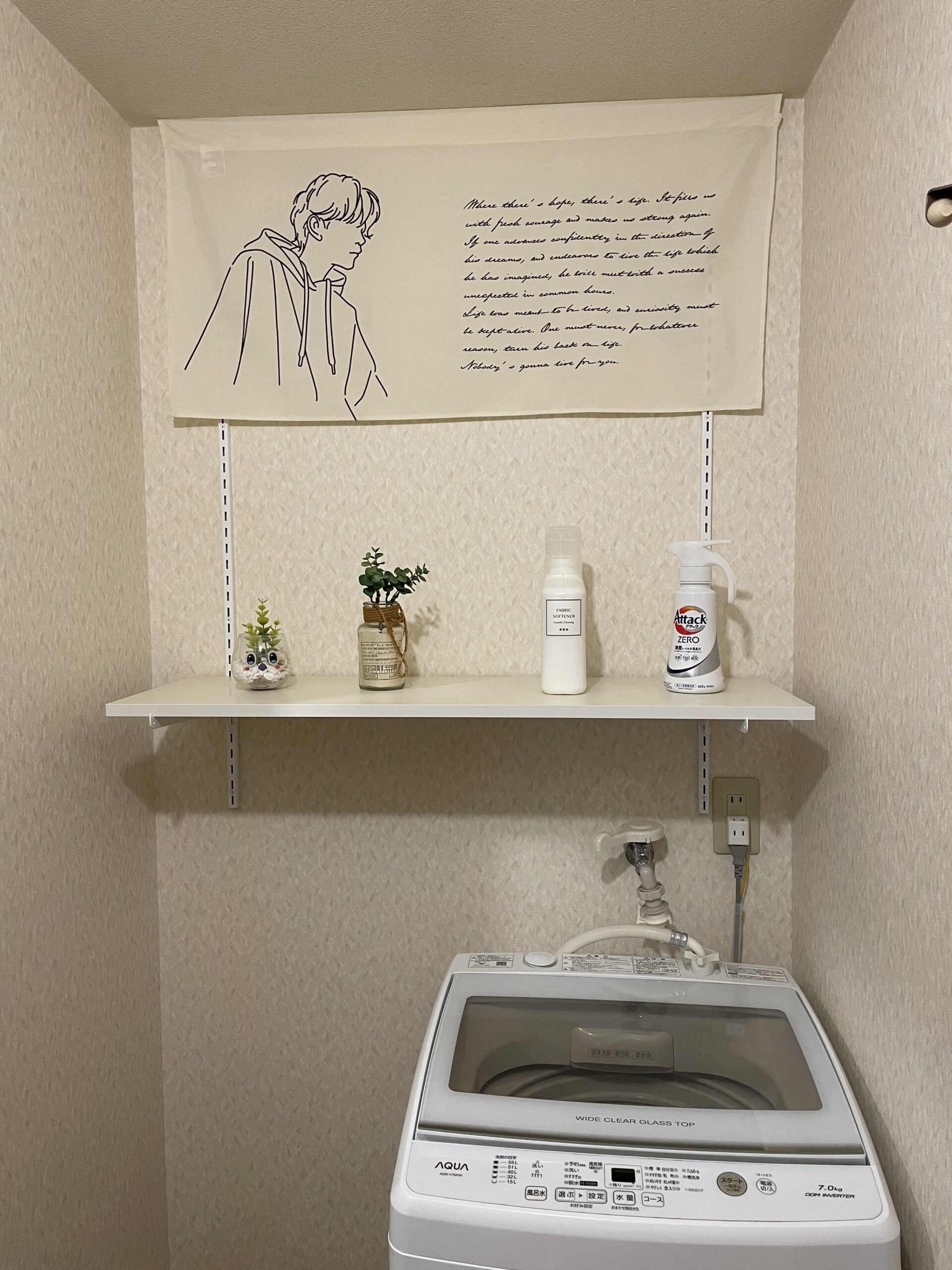 和気産業(Waki Sangyo) ピラシェルピン止め金具 ピラシェル専用金具 棚柱 石膏ボード 取り付け 10P 白 WPS50