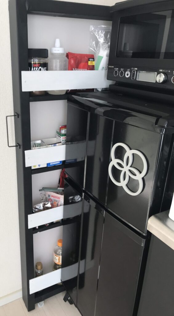 DIY　隙間ラック　スリムラック