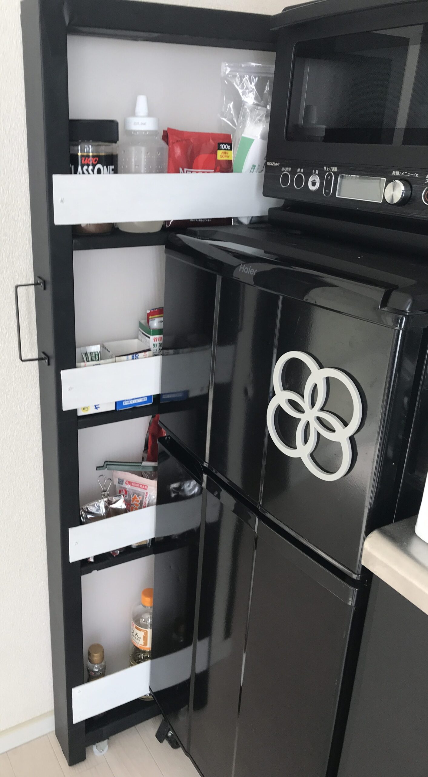 DIY　隙間ラック　スリムラック