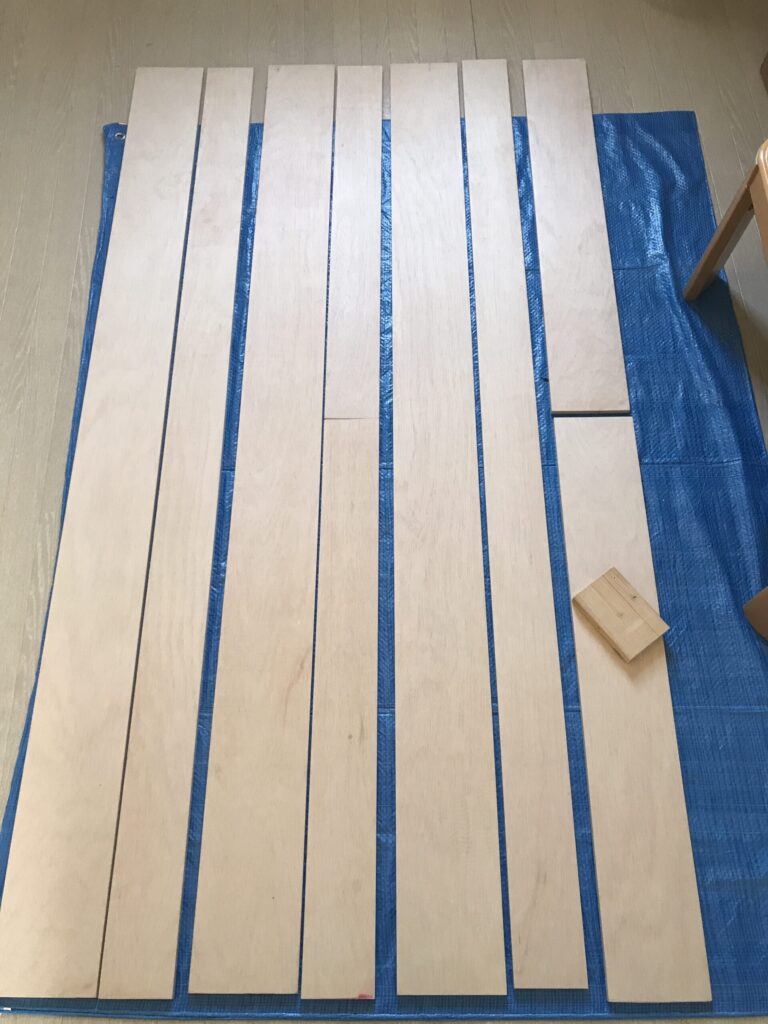 DIY カーテンレールボックス